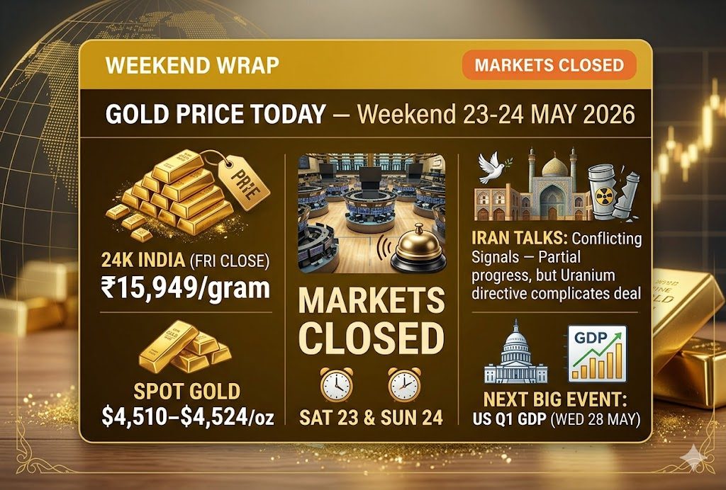 gold price today – 23 may 2026