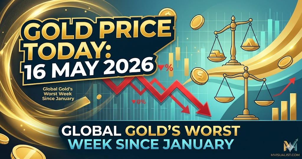 Gold Price Today –16 May 2026 Global Gold: Worst Week Since January Gold Price Today –16 May 2026 Global Gold: Worst Week Since January