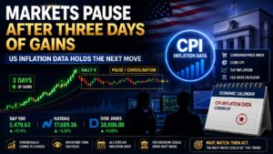 Markets Pause for Breath After Three Days of Gains — US Inflation Data Holds the Next Move