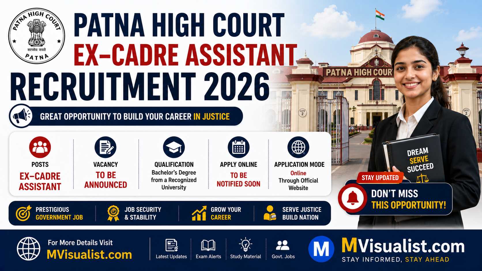 Patna High Court Ex-Cadre Assistant Recruitment 2026