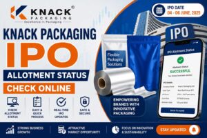 Knack Packaging IPO Allotment Status Check Online